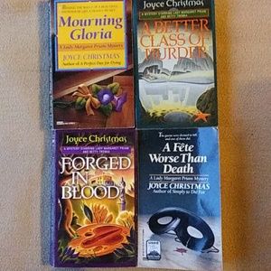4 Joyce Christmas paperback books